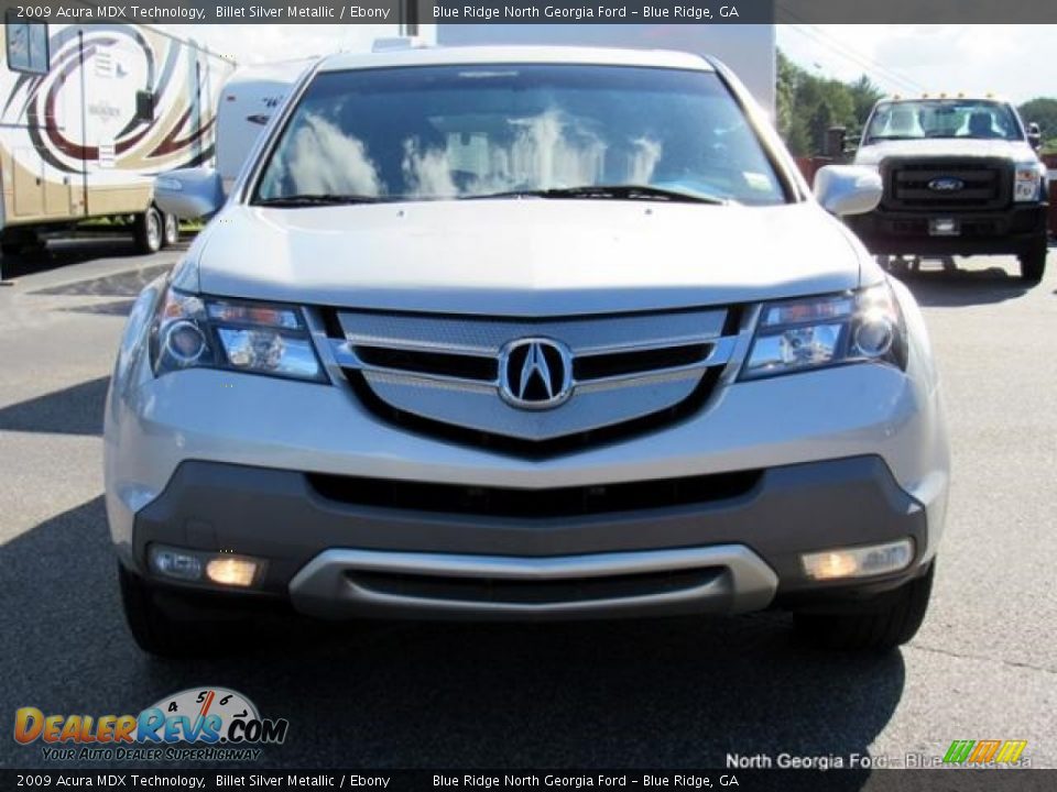 2009 Acura MDX Technology Billet Silver Metallic / Ebony Photo #8