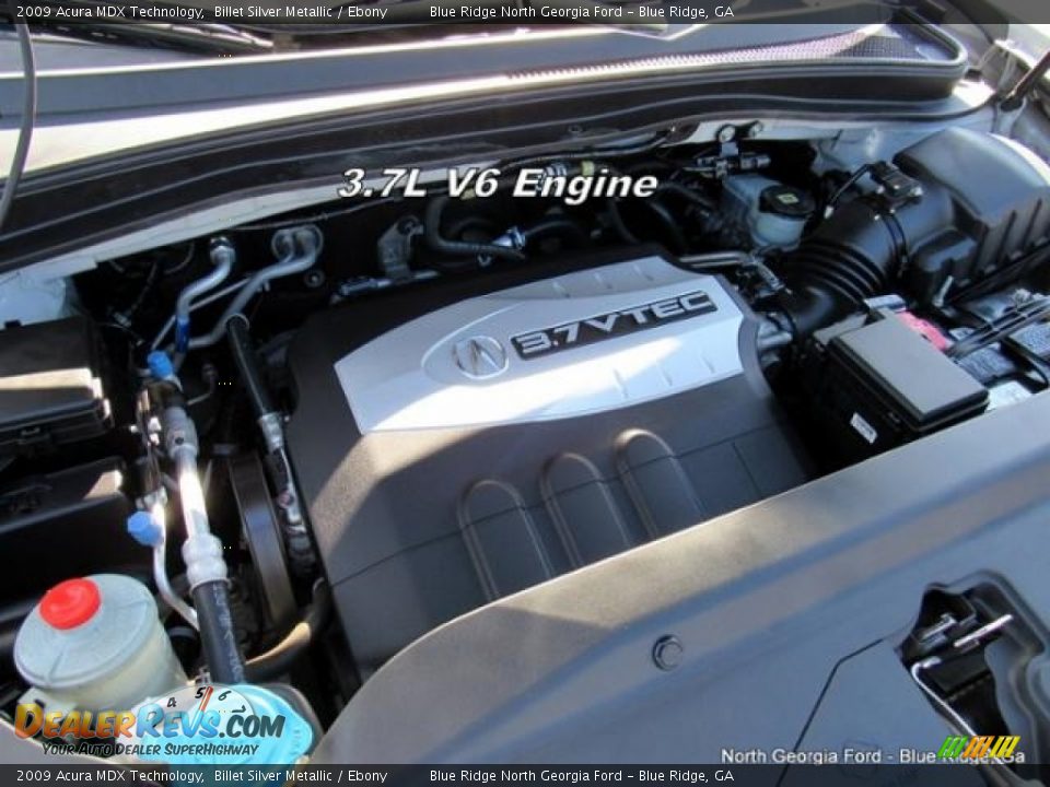 2009 Acura MDX Technology Billet Silver Metallic / Ebony Photo #10