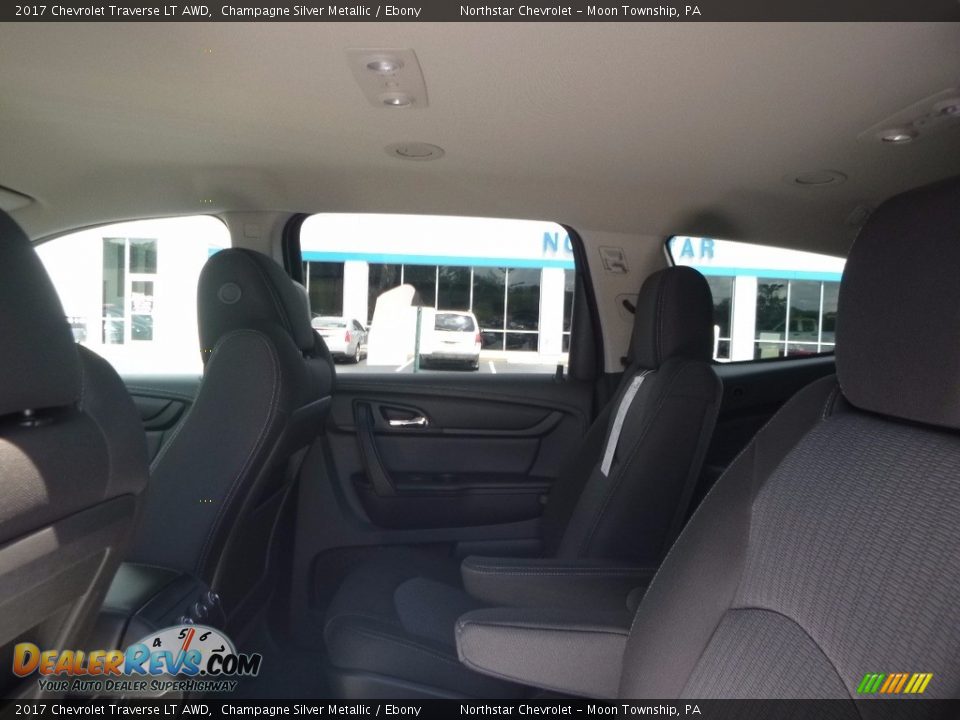2017 Chevrolet Traverse LT AWD Champagne Silver Metallic / Ebony Photo #11