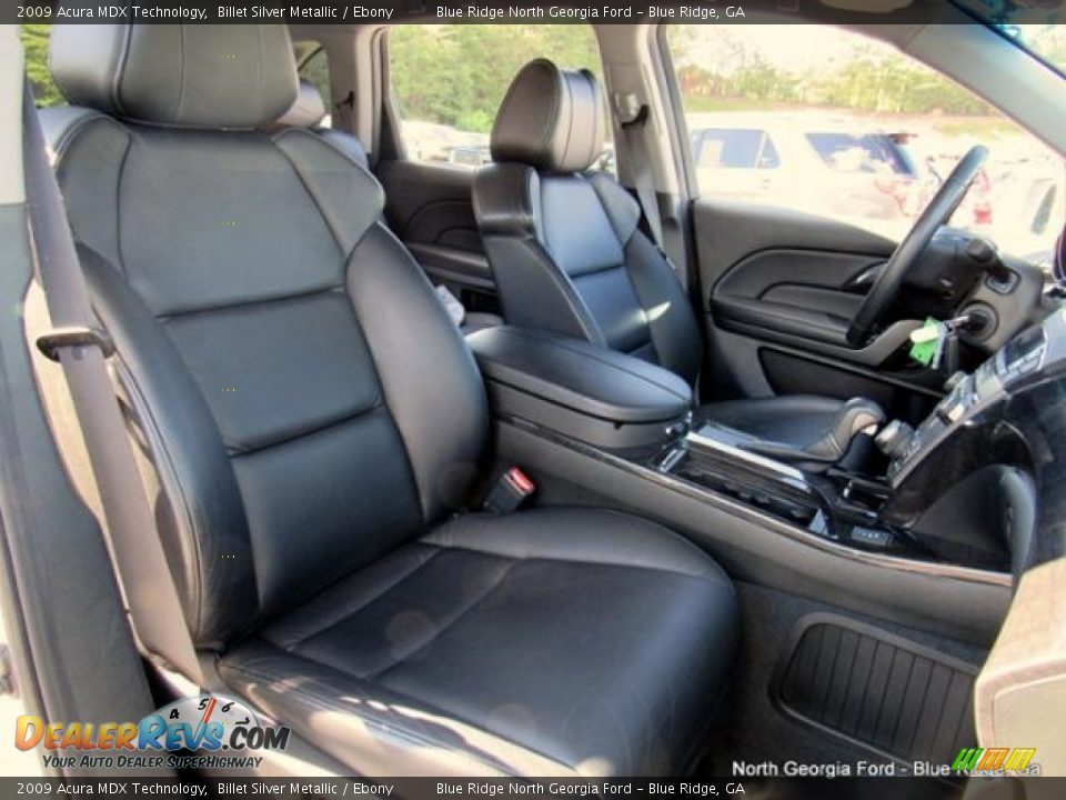 2009 Acura MDX Technology Billet Silver Metallic / Ebony Photo #12