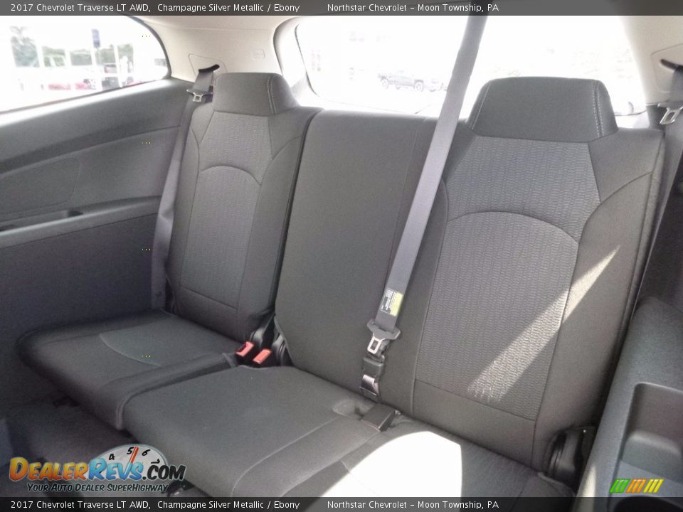 2017 Chevrolet Traverse LT AWD Champagne Silver Metallic / Ebony Photo #12