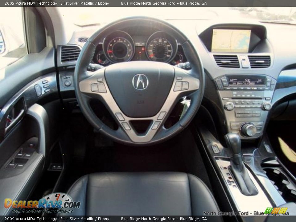 2009 Acura MDX Technology Billet Silver Metallic / Ebony Photo #17