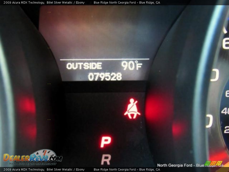 2009 Acura MDX Technology Billet Silver Metallic / Ebony Photo #21