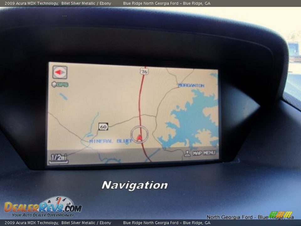 2009 Acura MDX Technology Billet Silver Metallic / Ebony Photo #23