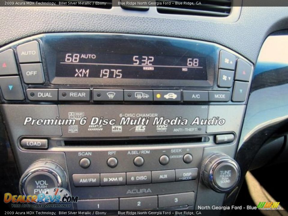 2009 Acura MDX Technology Billet Silver Metallic / Ebony Photo #25