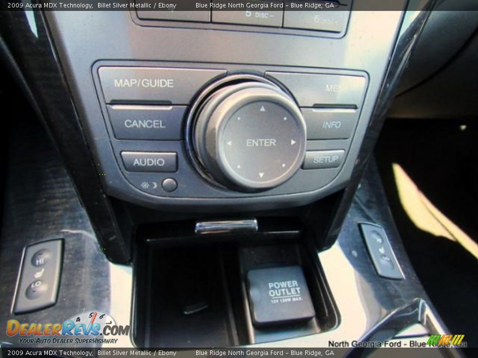 2009 Acura MDX Technology Billet Silver Metallic / Ebony Photo #26