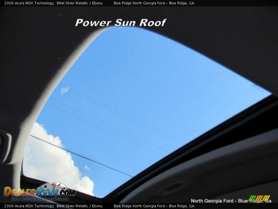 2009 Acura MDX Technology Billet Silver Metallic / Ebony Photo #27