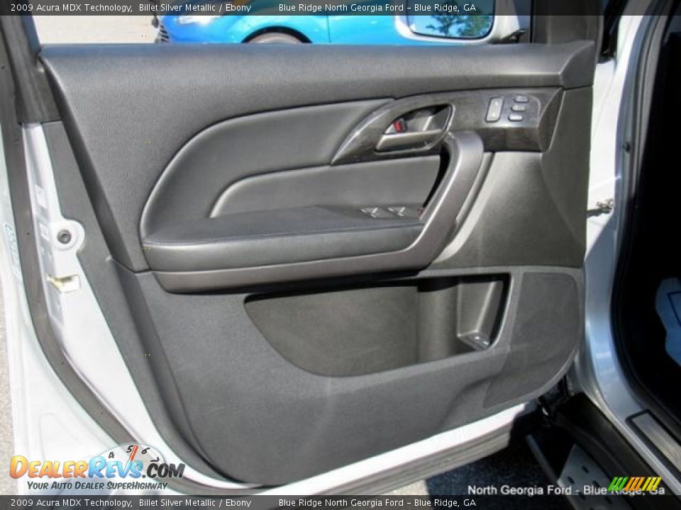 2009 Acura MDX Technology Billet Silver Metallic / Ebony Photo #30