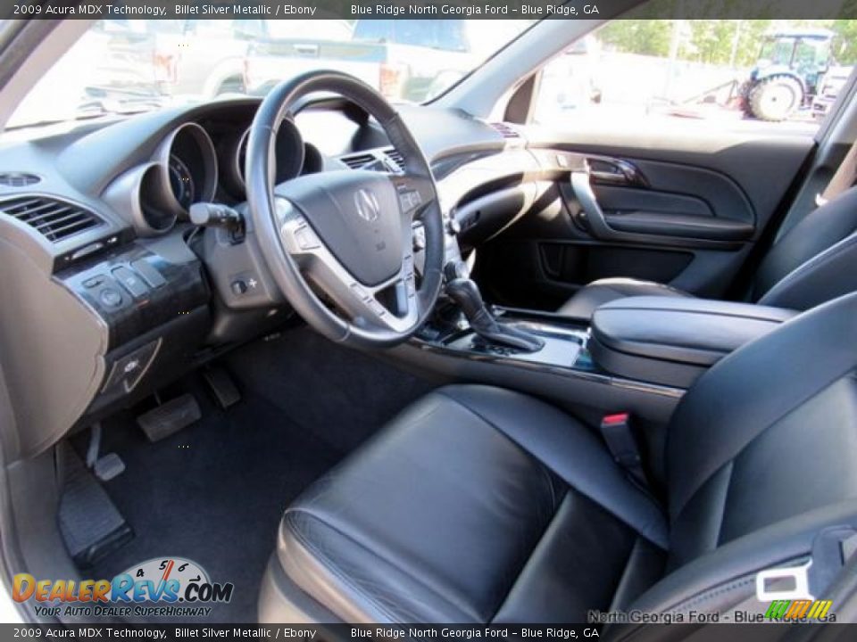 2009 Acura MDX Technology Billet Silver Metallic / Ebony Photo #31