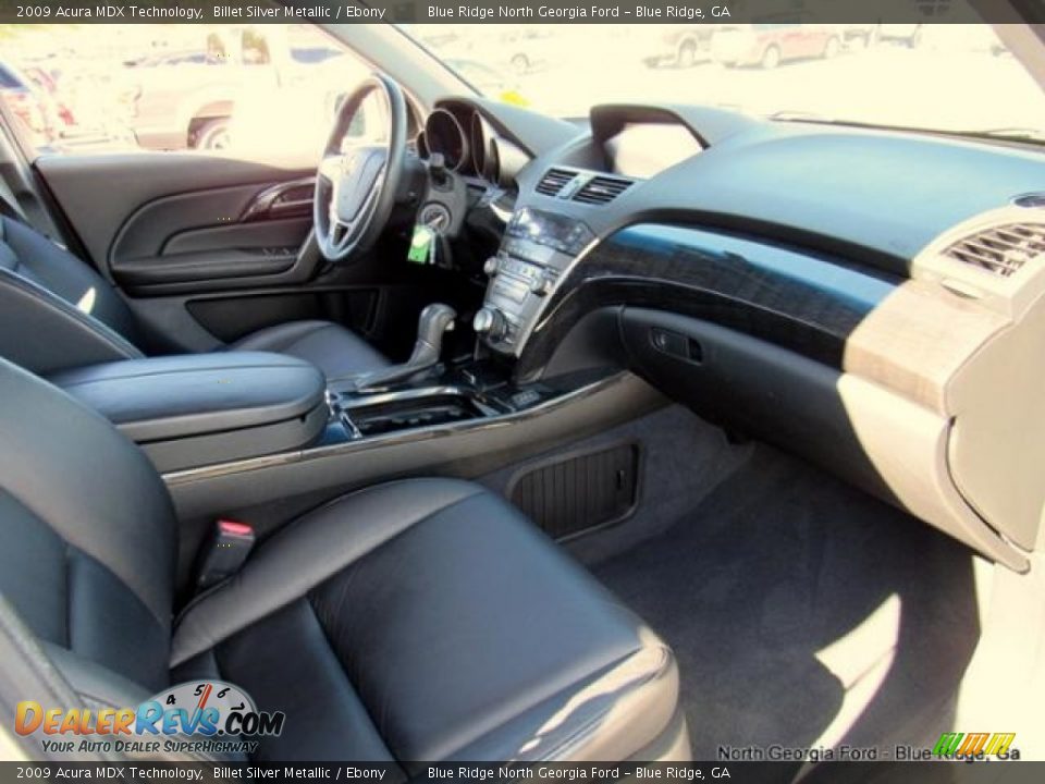 2009 Acura MDX Technology Billet Silver Metallic / Ebony Photo #32