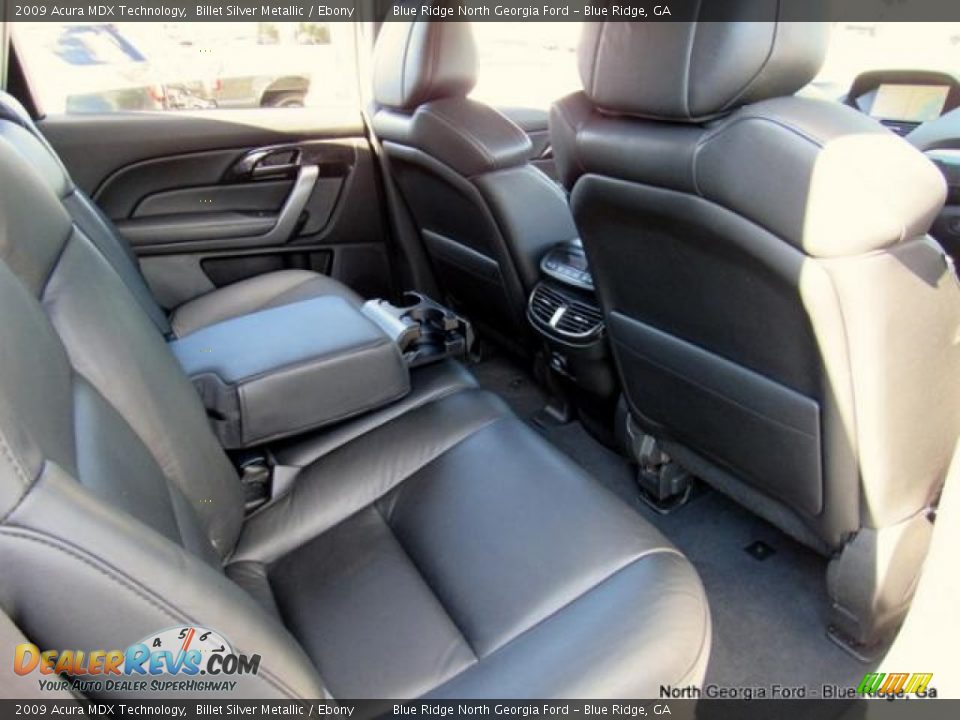 2009 Acura MDX Technology Billet Silver Metallic / Ebony Photo #34
