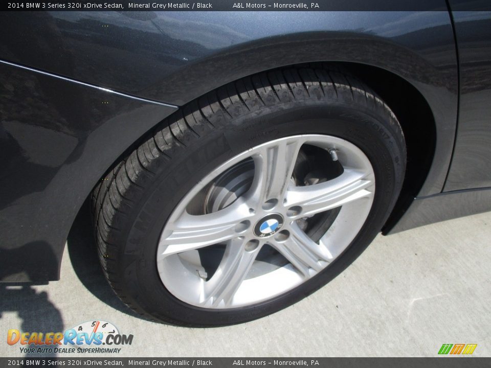 2014 BMW 3 Series 320i xDrive Sedan Mineral Grey Metallic / Black Photo #3