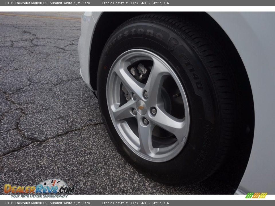 2016 Chevrolet Malibu LS Summit White / Jet Black Photo #11