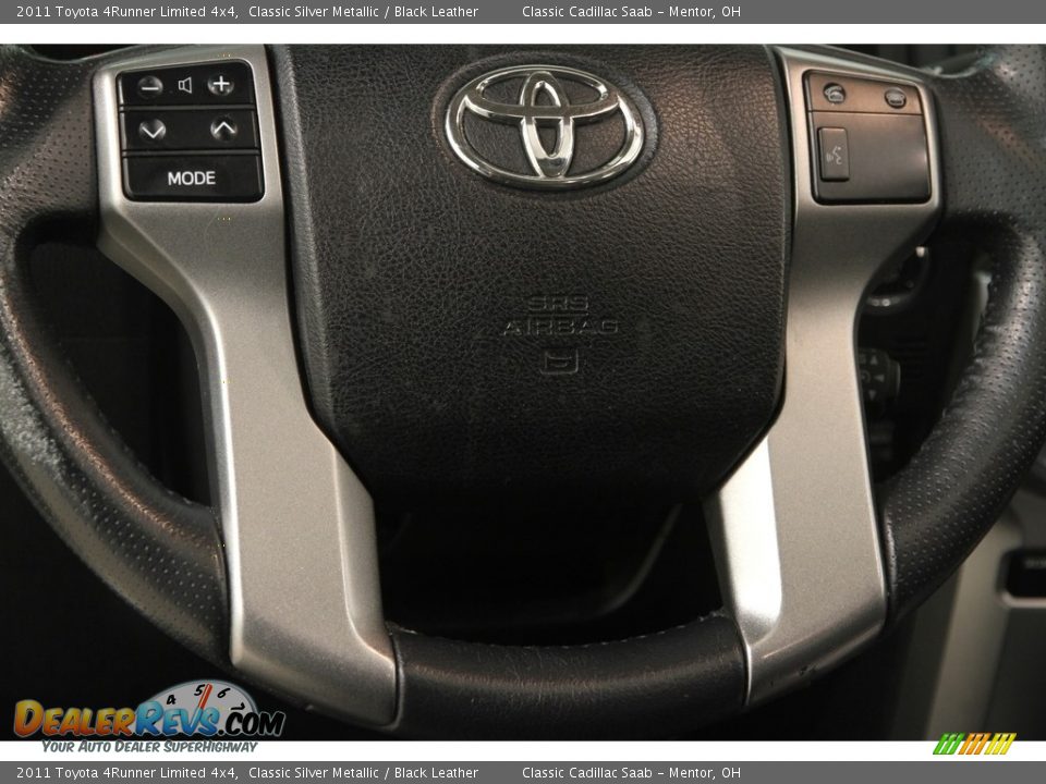 2011 Toyota 4Runner Limited 4x4 Classic Silver Metallic / Black Leather Photo #7