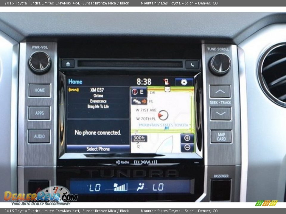 2016 Toyota Tundra Limited CrewMax 4x4 Sunset Bronze Mica / Black Photo #6