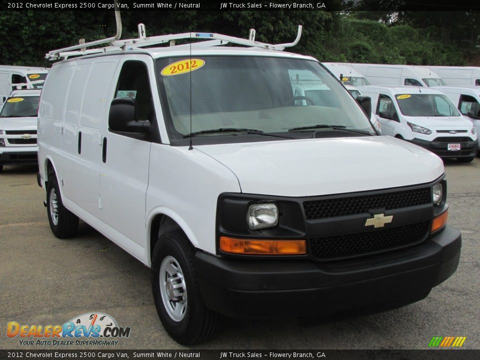 2012 Chevrolet Express 2500 Cargo Van Summit White / Neutral Photo #3
