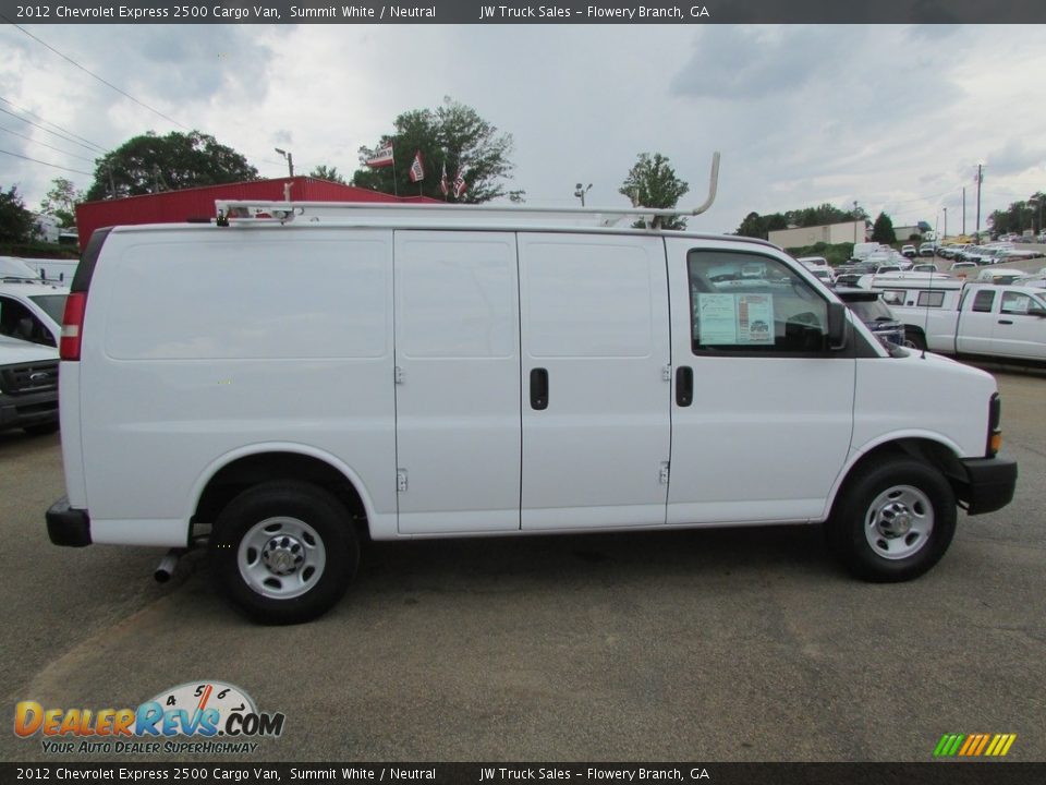 2012 Chevrolet Express 2500 Cargo Van Summit White / Neutral Photo #5
