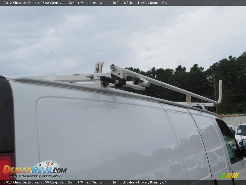2012 Chevrolet Express 2500 Cargo Van Summit White / Neutral Photo #35