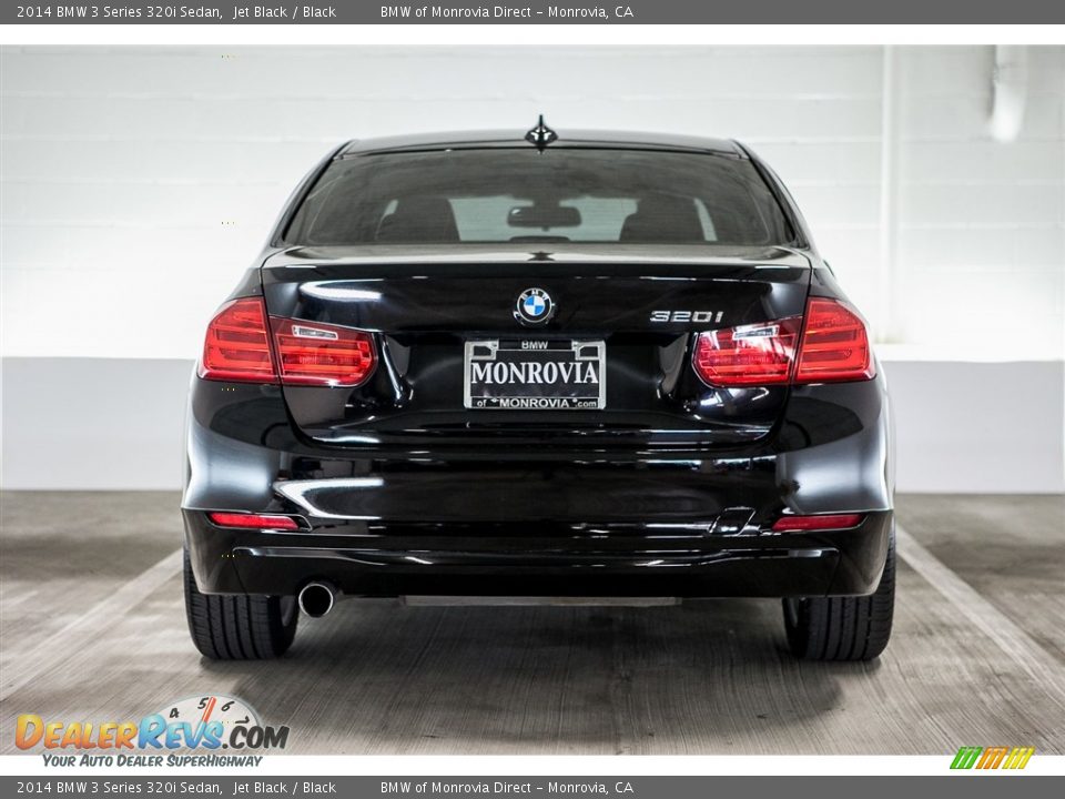 2014 BMW 3 Series 320i Sedan Jet Black / Black Photo #3