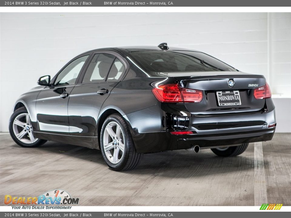 2014 BMW 3 Series 320i Sedan Jet Black / Black Photo #10
