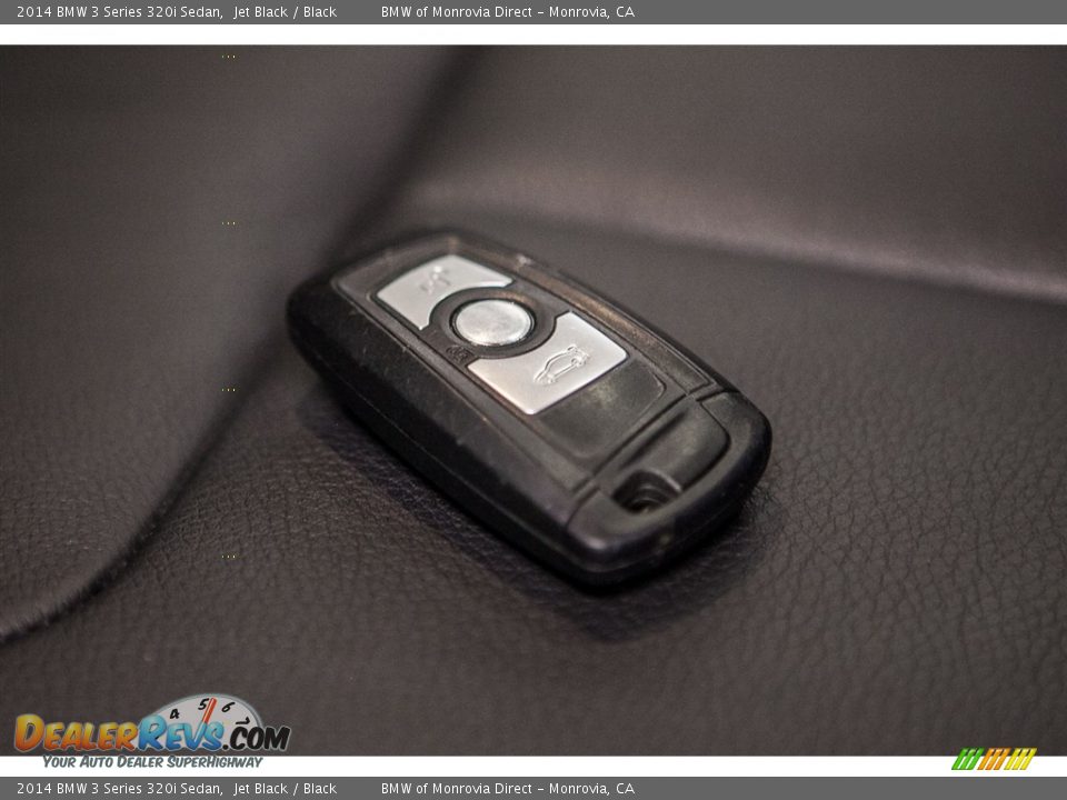 2014 BMW 3 Series 320i Sedan Jet Black / Black Photo #11