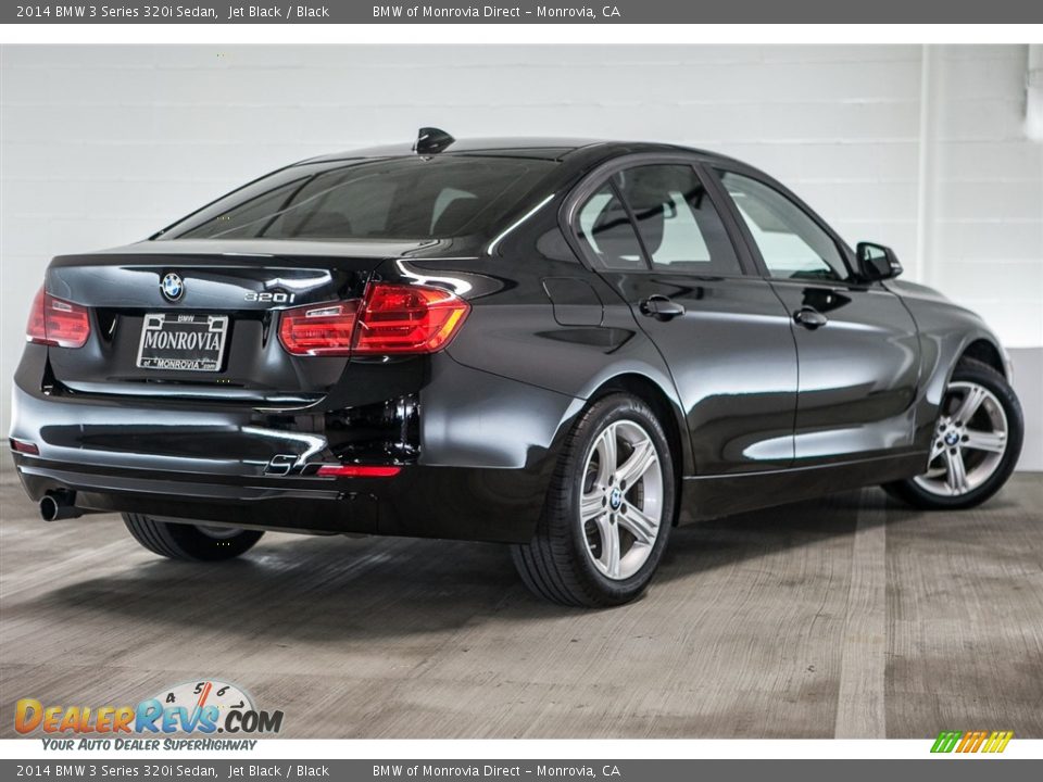 2014 BMW 3 Series 320i Sedan Jet Black / Black Photo #15
