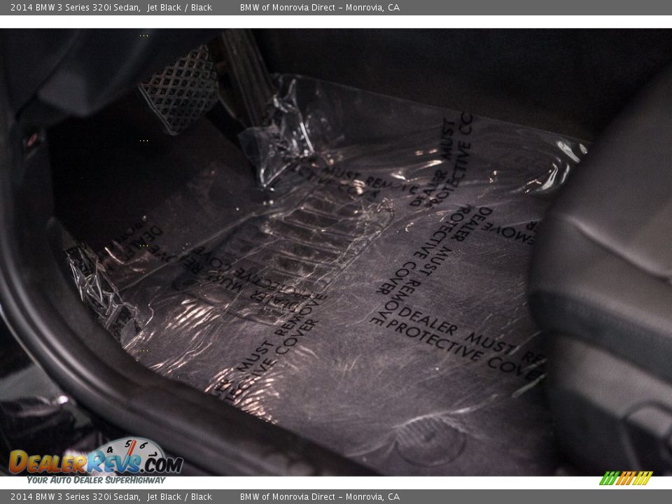 2014 BMW 3 Series 320i Sedan Jet Black / Black Photo #20