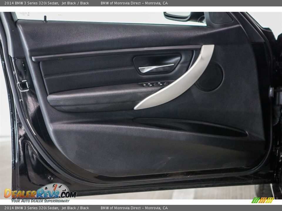 2014 BMW 3 Series 320i Sedan Jet Black / Black Photo #22