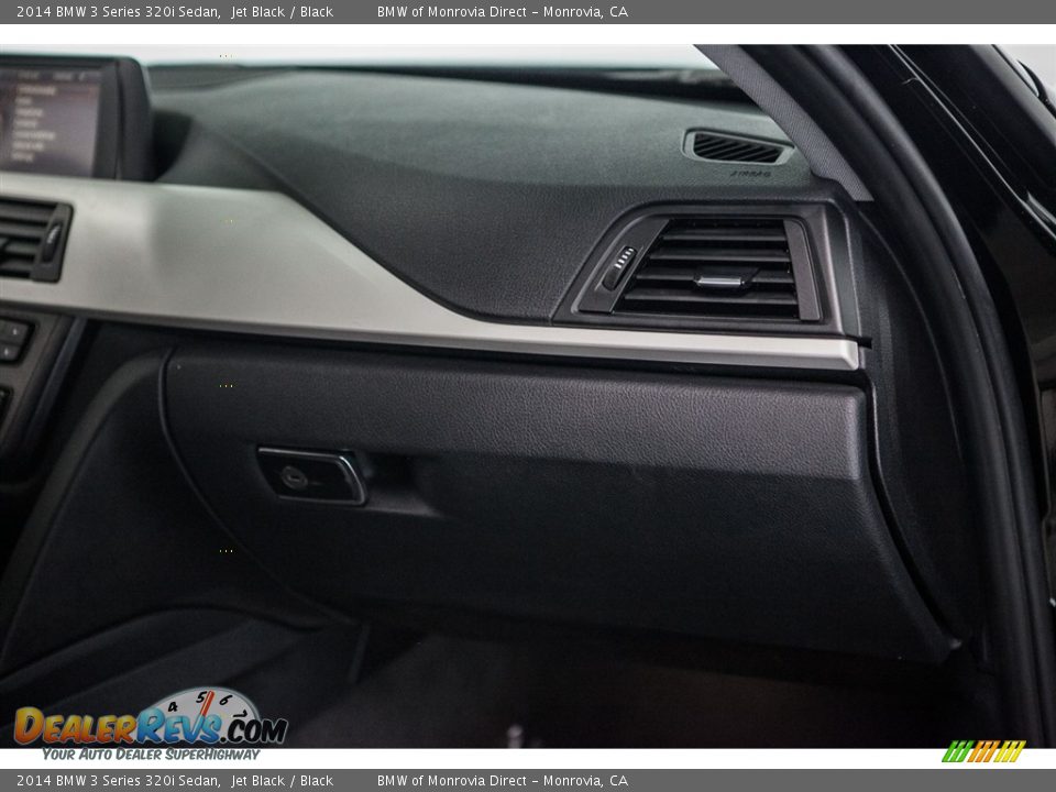 2014 BMW 3 Series 320i Sedan Jet Black / Black Photo #23