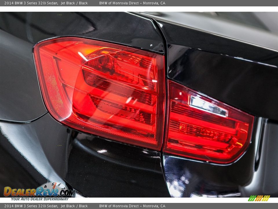 2014 BMW 3 Series 320i Sedan Jet Black / Black Photo #29
