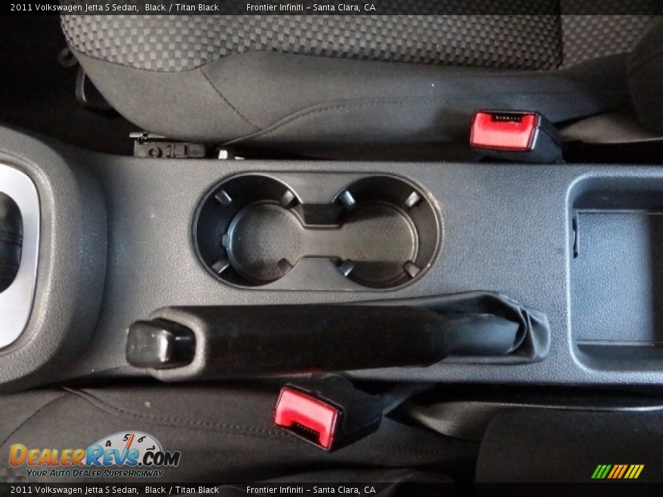 2011 Volkswagen Jetta S Sedan Black / Titan Black Photo #15