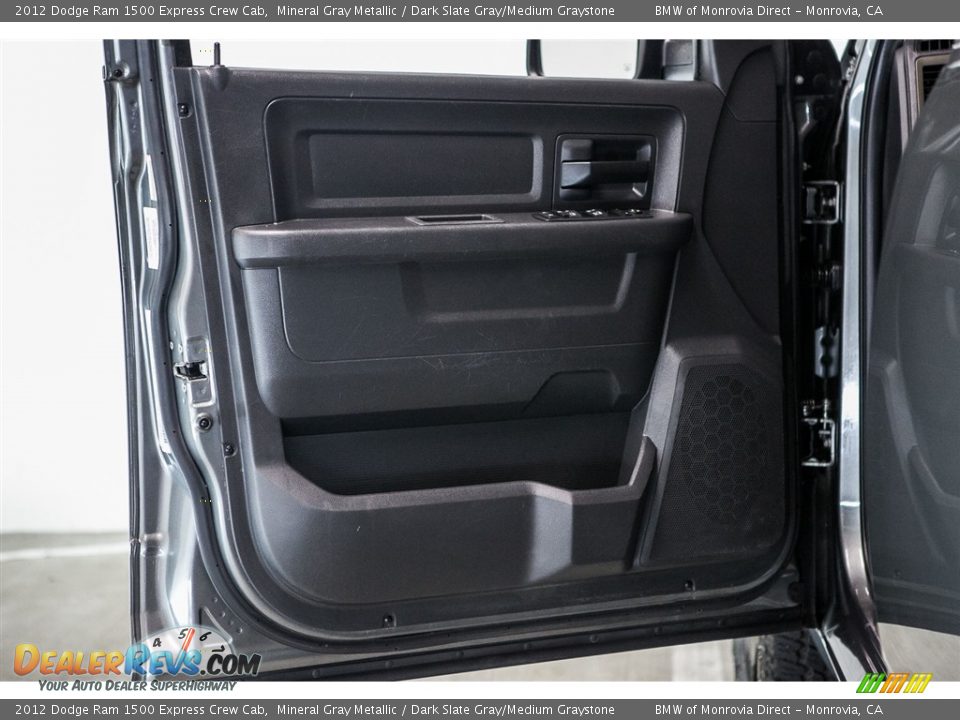 2012 Dodge Ram 1500 Express Crew Cab Mineral Gray Metallic / Dark Slate Gray/Medium Graystone Photo #21