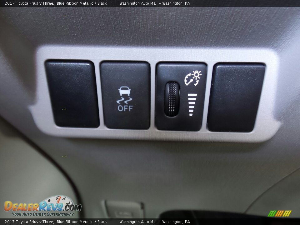 Controls of 2017 Toyota Prius v Three Photo #14