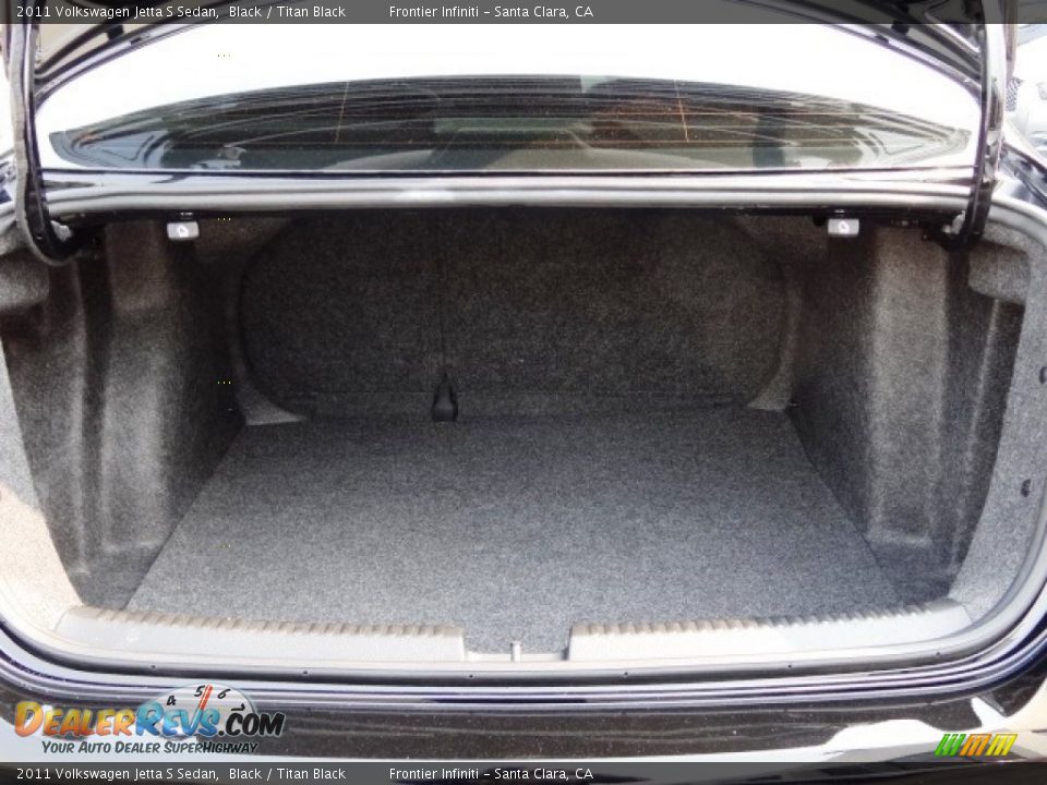 2011 Volkswagen Jetta S Sedan Black / Titan Black Photo #24
