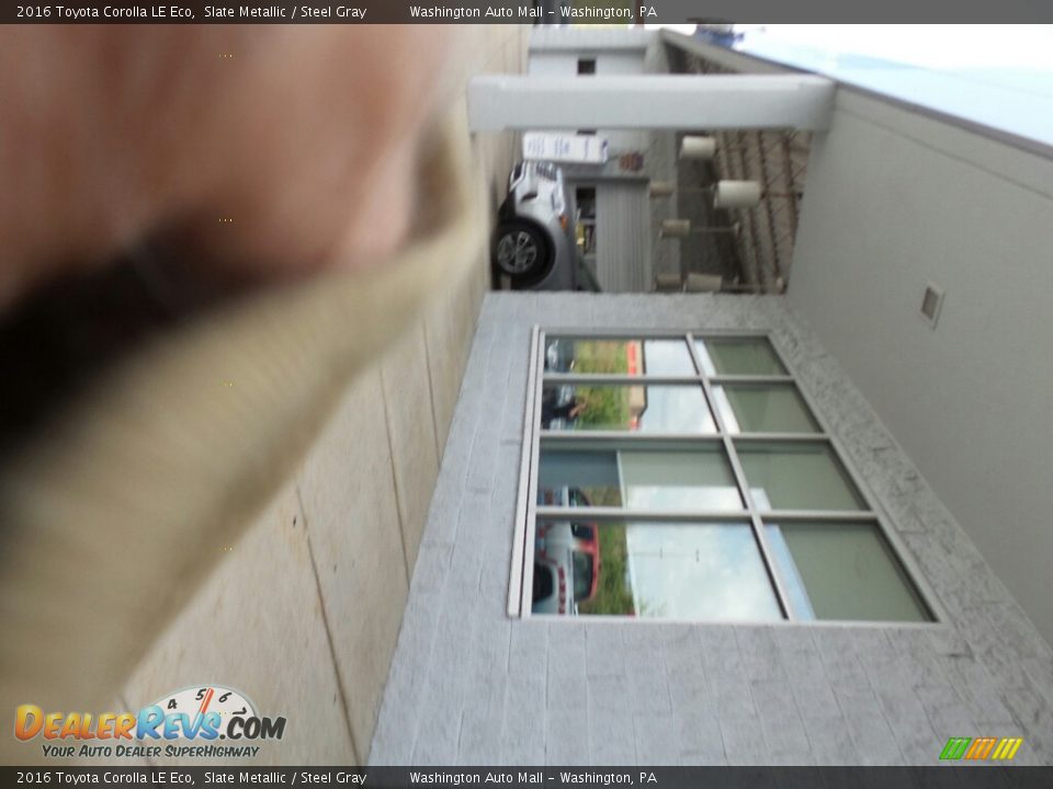 2016 Toyota Corolla LE Eco Slate Metallic / Steel Gray Photo #6