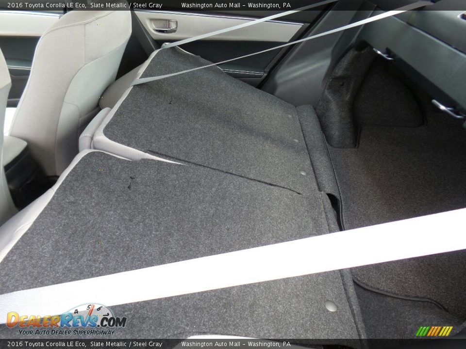 2016 Toyota Corolla LE Eco Slate Metallic / Steel Gray Photo #14