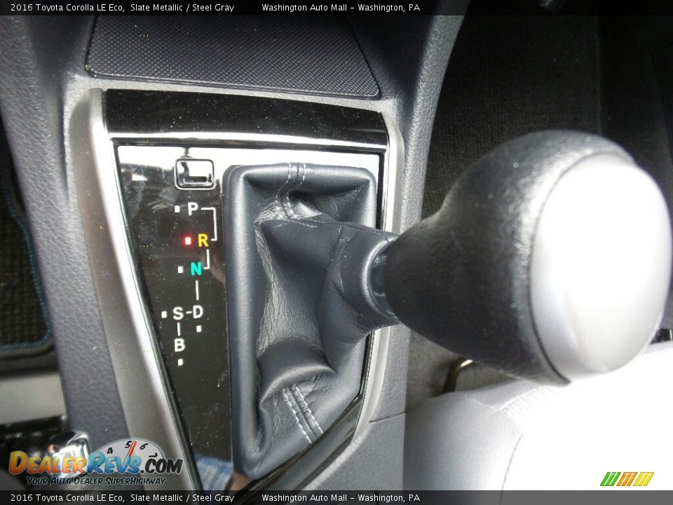 2016 Toyota Corolla LE Eco Slate Metallic / Steel Gray Photo #22