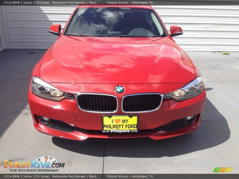 2014 BMW 3 Series 320i Sedan Melbourne Red Metallic / Black Photo #5