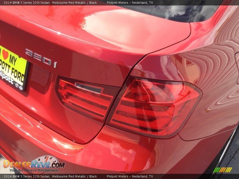2014 BMW 3 Series 320i Sedan Melbourne Red Metallic / Black Photo #11
