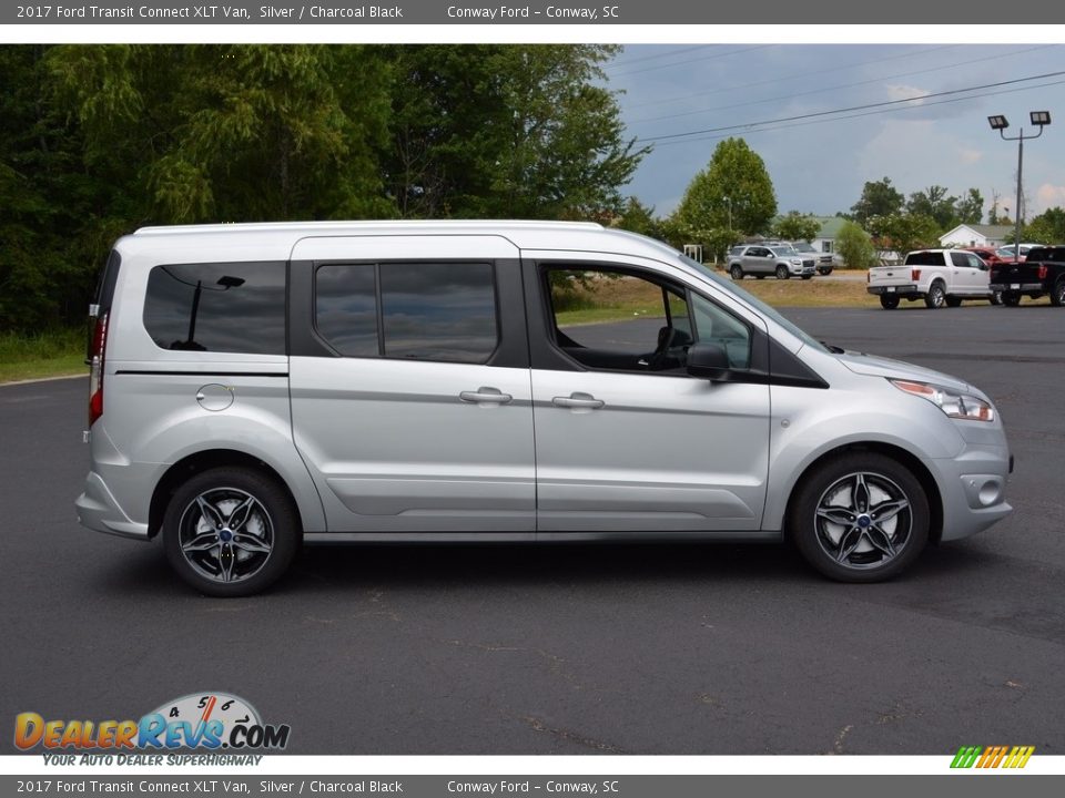 Silver 2017 Ford Transit Connect XLT Van Photo #2