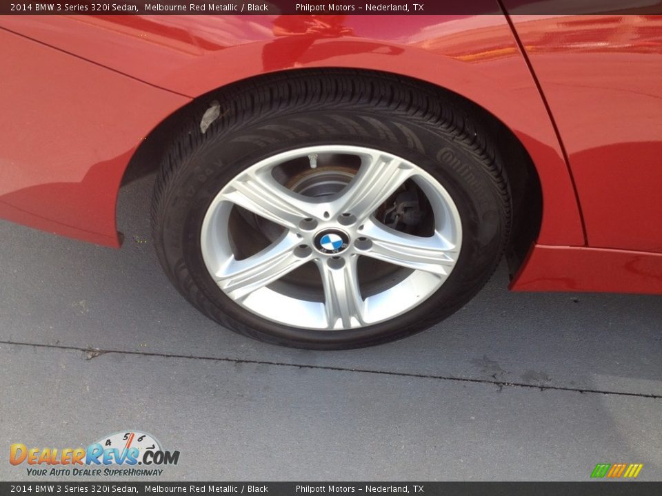 2014 BMW 3 Series 320i Sedan Melbourne Red Metallic / Black Photo #13