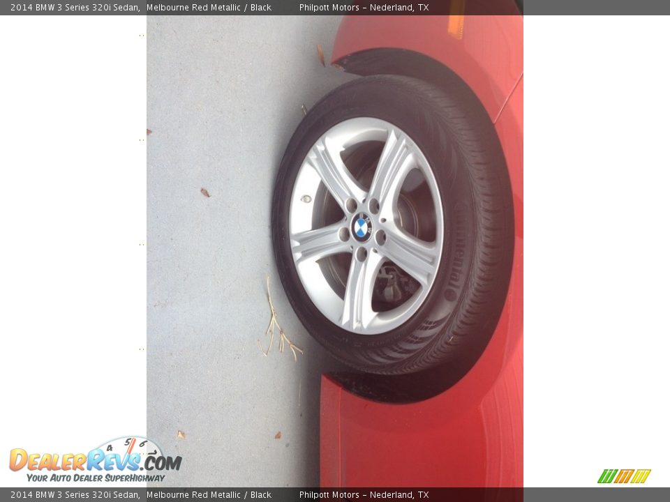 2014 BMW 3 Series 320i Sedan Melbourne Red Metallic / Black Photo #15