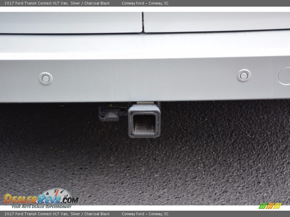 2017 Ford Transit Connect XLT Van Silver / Charcoal Black Photo #5