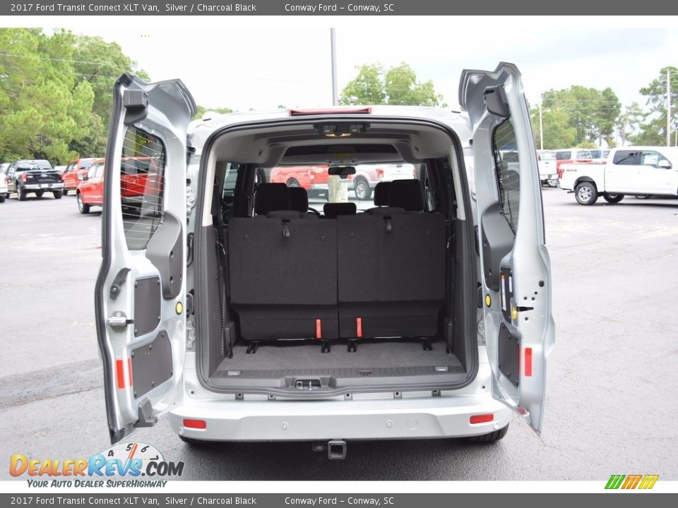 2017 Ford Transit Connect XLT Van Silver / Charcoal Black Photo #7