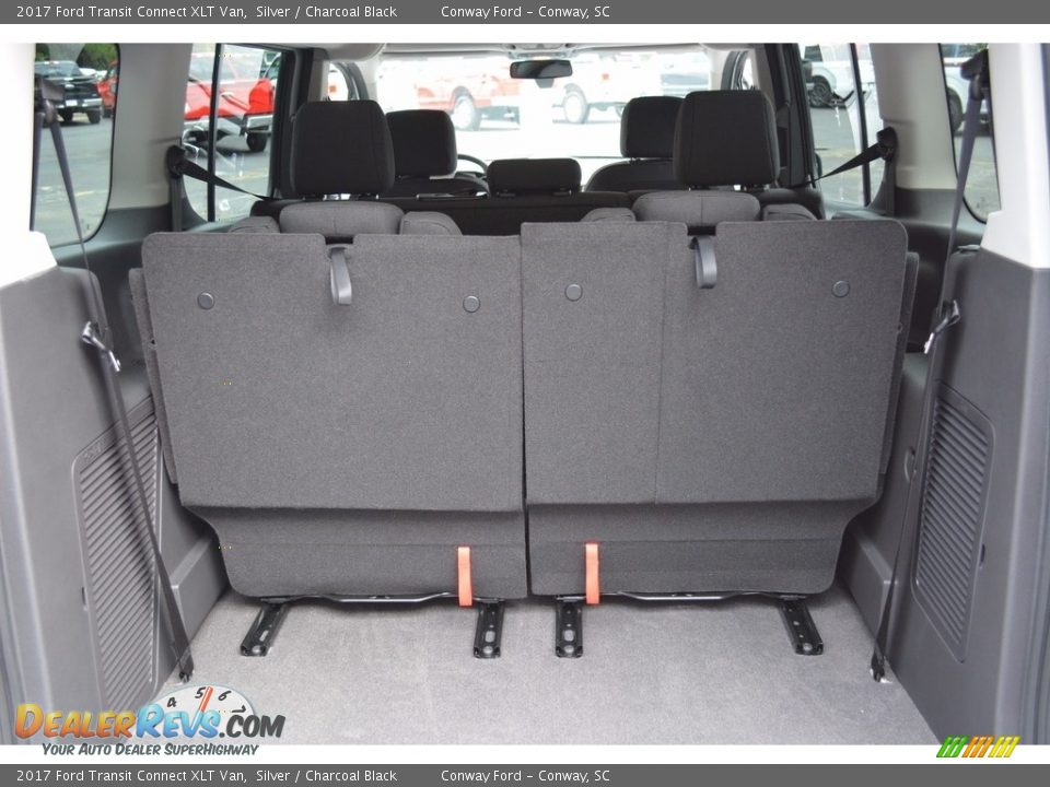 2017 Ford Transit Connect XLT Van Silver / Charcoal Black Photo #8