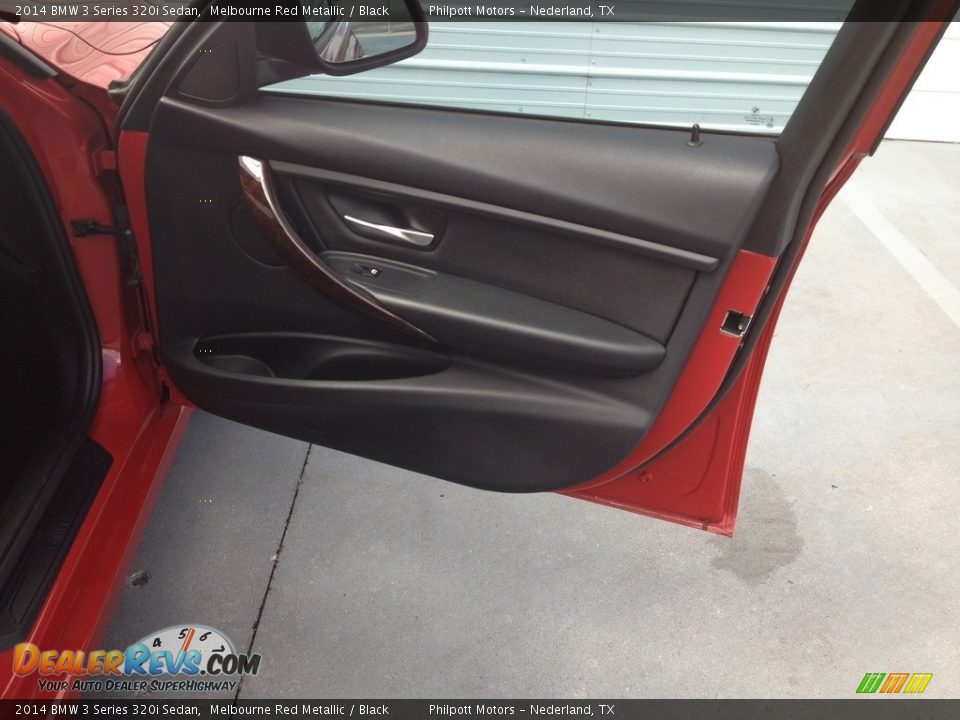 2014 BMW 3 Series 320i Sedan Melbourne Red Metallic / Black Photo #20