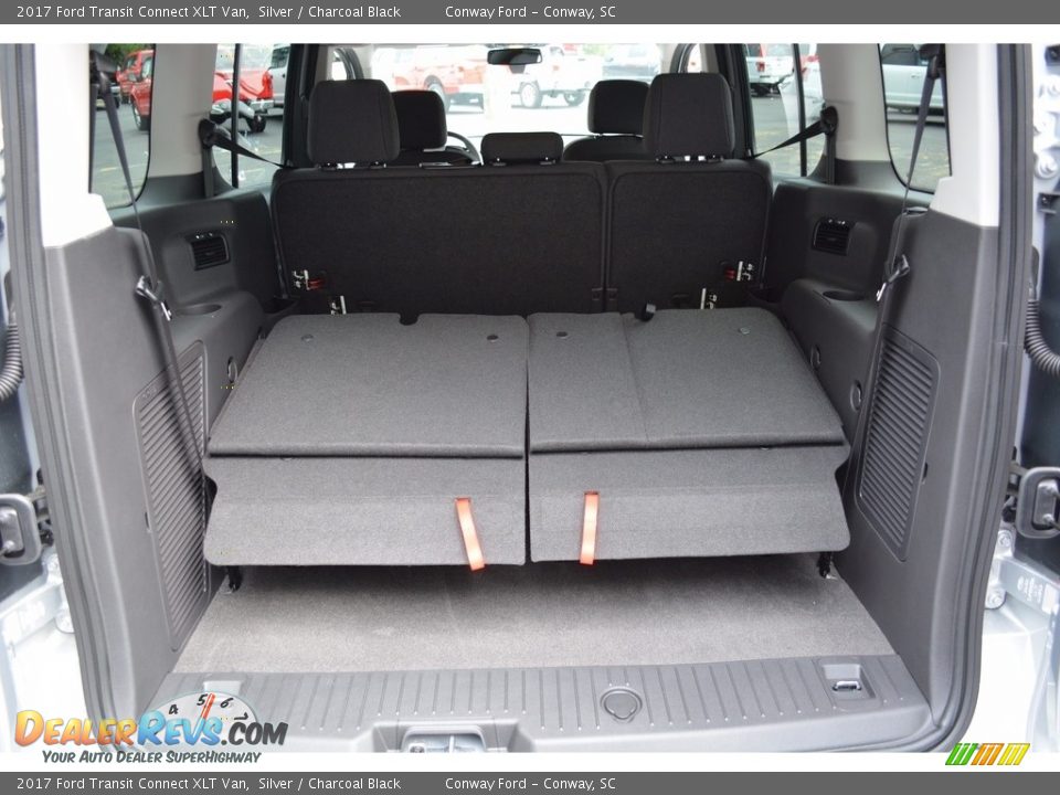 2017 Ford Transit Connect XLT Van Silver / Charcoal Black Photo #12