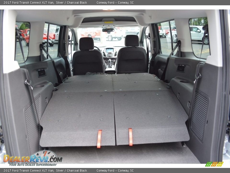 2017 Ford Transit Connect XLT Van Silver / Charcoal Black Photo #13