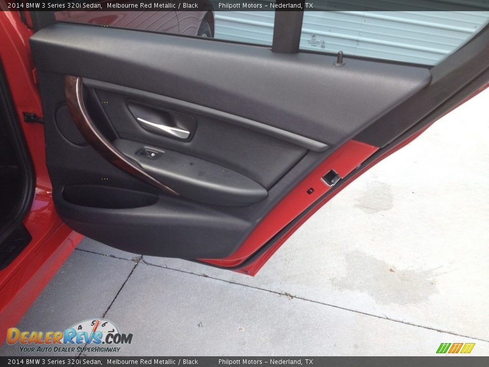 2014 BMW 3 Series 320i Sedan Melbourne Red Metallic / Black Photo #24