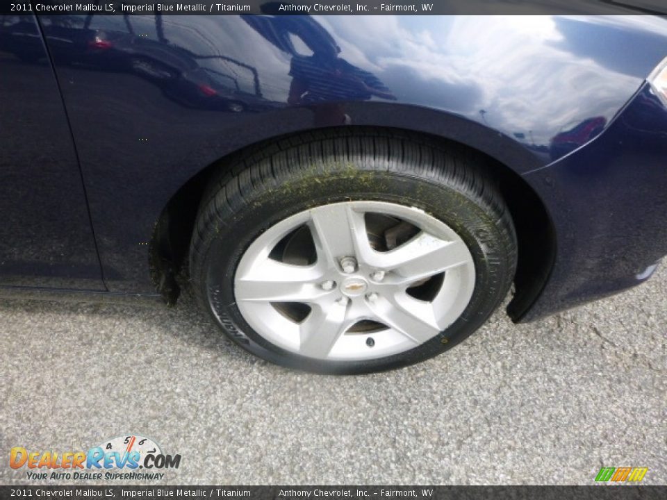 2011 Chevrolet Malibu LS Imperial Blue Metallic / Titanium Photo #2